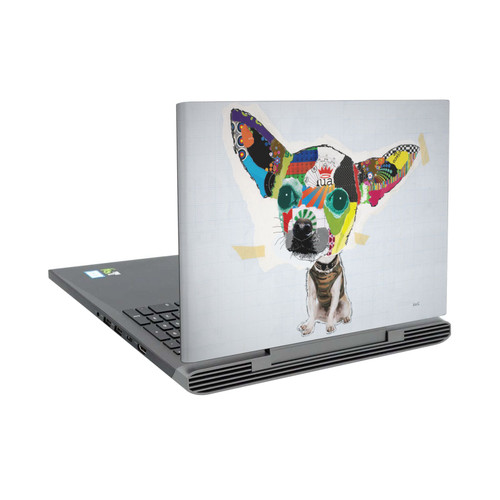 Michel Keck Dogs 3 Chihuahua 2 Vinyl Sticker Skin Decal Cover for Dell Inspiron 15 7000 P65F