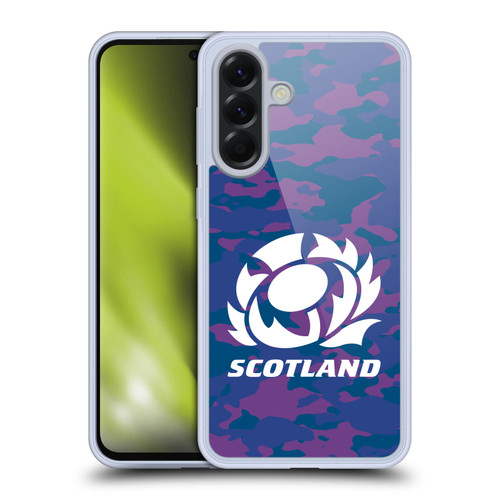 Scotland Rugby Logo 2 Camouflage Soft Gel Case for Samsung Galaxy A56 5G