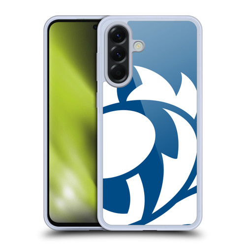 Scotland Rugby Oversized Thistle Saltire Blue Soft Gel Case for Samsung Galaxy A56 5G