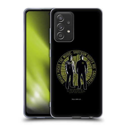 Supernatural Graphic Sam & Dean Soft Gel Case for Samsung Galaxy A52 / A52s / 5G (2021)