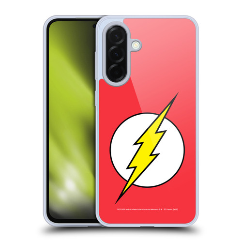 The Flash DC Comics Logo Plain Soft Gel Case for Samsung Galaxy A36 5G
