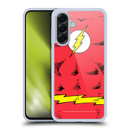 The Flash DC Comics Logo Costume Soft Gel Case for Samsung Galaxy A56 5G