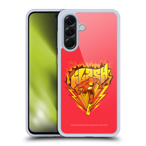 The Flash DC Comics Vintage Fastest Man Soft Gel Case for Samsung Galaxy A56 5G