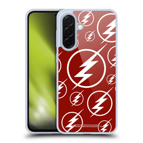 The Flash TV Series Logos Pattern Soft Gel Case for Samsung Galaxy A36 5G