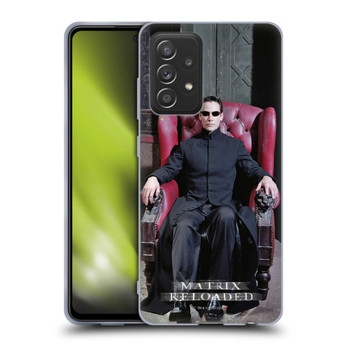 The Matrix Reloaded Key Art Neo 4 Soft Gel Case for Samsung Galaxy A52 / A52s / 5G (2021)