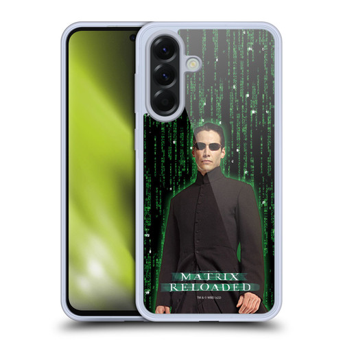 The Matrix Reloaded Key Art Neo 1 Soft Gel Case for Samsung Galaxy A56 5G