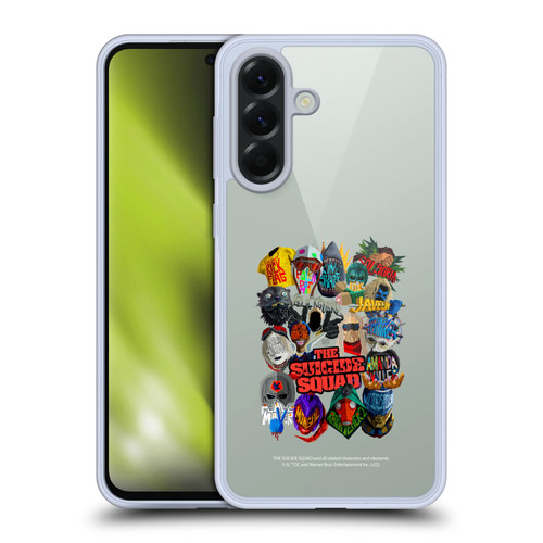 The Suicide Squad 2021 Character Poster Group Head Soft Gel Case for Samsung Galaxy A56 5G
