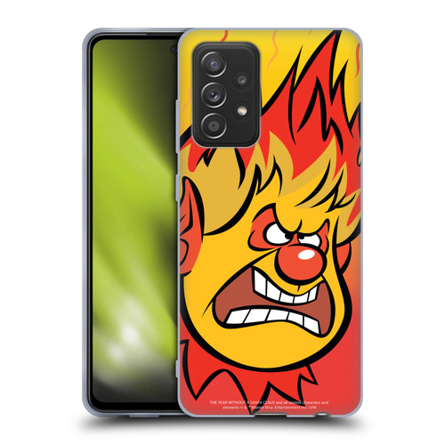The Year Without A Santa Claus Character Art Heat Miser Soft Gel Case for Samsung Galaxy A52 / A52s / 5G (2021)