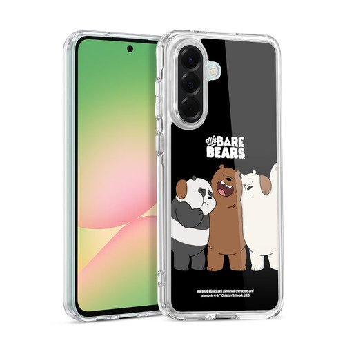 We Bare Bears Character Art Group 1 Soft Gel Case for Samsung Galaxy A56 5G