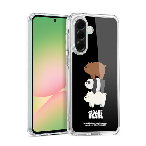 We Bare Bears Character Art Group 3 Soft Gel Case for Samsung Galaxy A56 5G