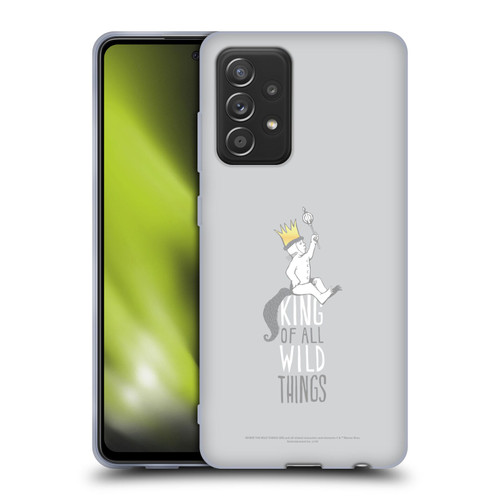 Where the Wild Things Are Literary Graphics King Soft Gel Case for Samsung Galaxy A52 / A52s / 5G (2021)