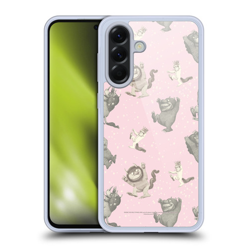 Where the Wild Things Are Literary Graphics Pink Pattern Soft Gel Case for Samsung Galaxy A56 5G