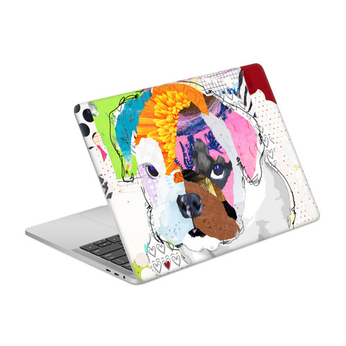Michel Keck Dogs 3 Bulldog Puppy Vinyl Sticker Skin Decal Cover for Apple MacBook Pro 13" A1989 / A2159