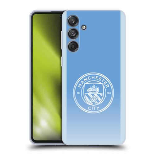 Manchester City Man City FC 2026/27 Badge Kit Home Soft Gel Case for Samsung Galaxy M55 5G