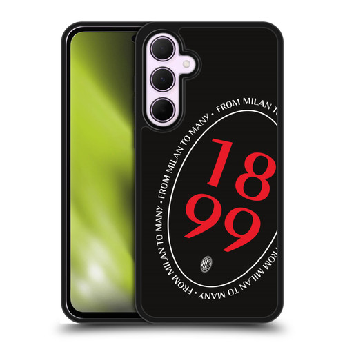 AC Milan Art 1899 Oversized Gel Armour Case For Samsung Galaxy A35 5G