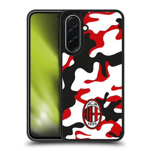 AC Milan Crest Patterns Camouflage Gel Armour Case For Samsung Galaxy A36 5G