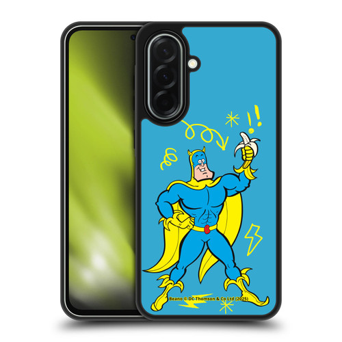 Beano Bananaman Graphics Blue Gel Armour Case For Samsung Galaxy A36 5G