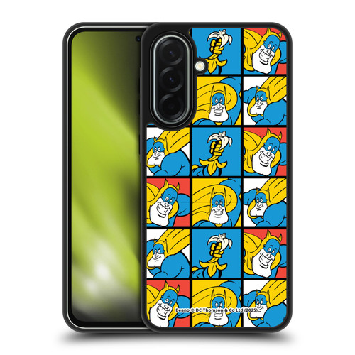 Beano Bananaman Patterns Squares Gel Armour Case For Samsung Galaxy A36 5G