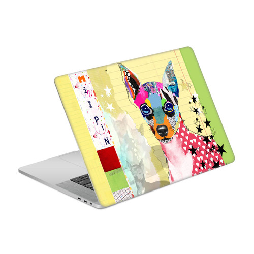 Michel Keck Dogs 3 Mini Pinscher Vinyl Sticker Skin Decal Cover for Apple MacBook Pro 15.4" A1707/A1990