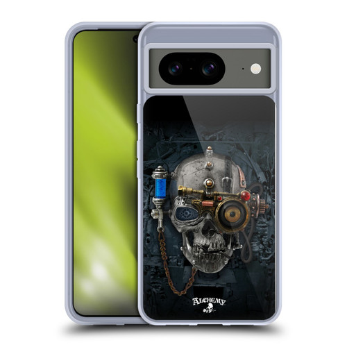 Alchemy Gothic Graphic Art Necronaut Soft Gel Case for Google Pixel 8