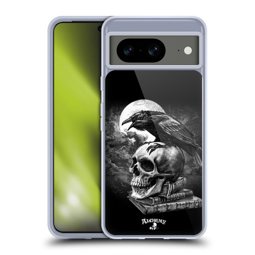 Alchemy Gothic Wing Poe's Raven Soft Gel Case for Google Pixel 8