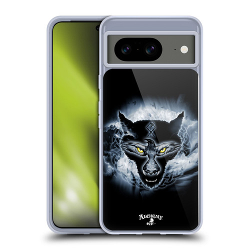 Alchemy Gothic Wing Raven Wulf Soft Gel Case for Google Pixel 8