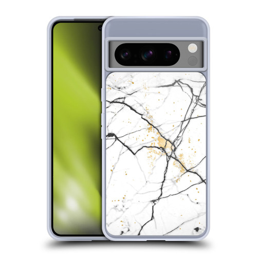 Alyn Spiller Marble Plain Soft Gel Case for Google Pixel 8 Pro