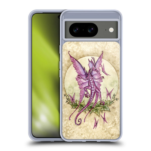 Amy Brown Mythical Pink Dragon Soft Gel Case for Google Pixel 8