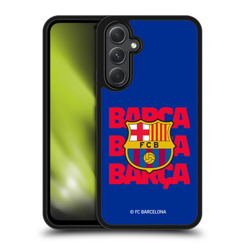FC Barcelona Graphics Barca Crest Gel Armour Case For Samsung Galaxy A54 5G