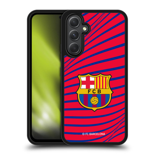 FC Barcelona Graphics Texture Gel Armour Case For Samsung Galaxy A54 5G