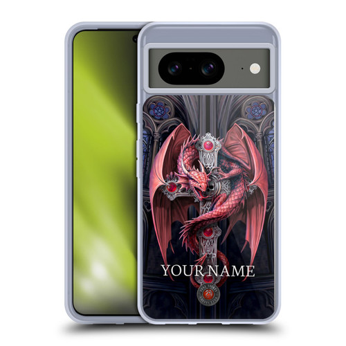 Custom Customised Personalised Anne Stokes Art Gothic Guardians Soft Gel Case for Google Pixel 8