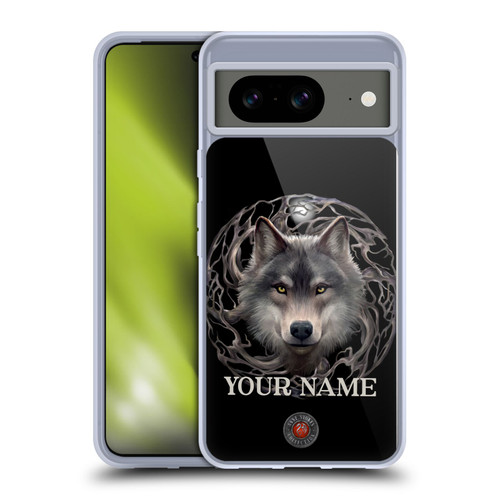 Custom Customised Personalised Anne Stokes Art Night Forest Soft Gel Case for Google Pixel 8