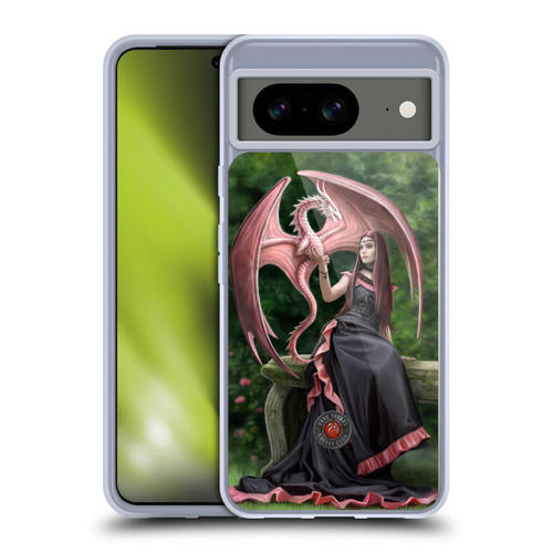 Anne Stokes Dragon Friendship Elegant Soft Gel Case for Google Pixel 8