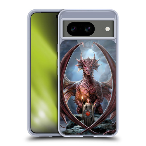 Anne Stokes Dragon Friendship Guardian Soft Gel Case for Google Pixel 8