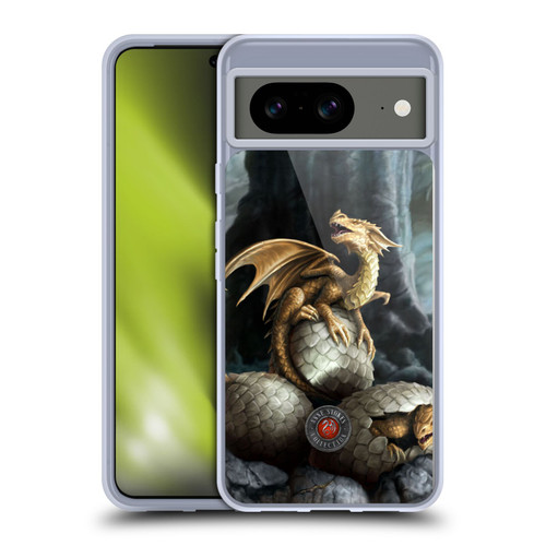 Anne Stokes Dragons Golden Treasures Soft Gel Case for Google Pixel 8