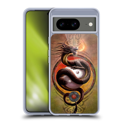 Anne Stokes Dragons Yin Yang Protector Soft Gel Case for Google Pixel 8