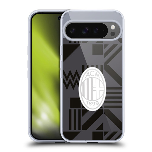 AC Milan 2022/23 Pre Match Kit Soft Gel Case for Google Pixel 9 Pro XL