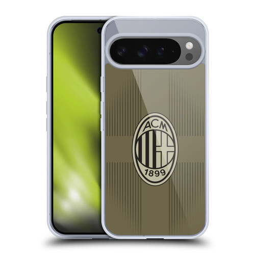 AC Milan 2022/23 Third Kit Soft Gel Case for Google Pixel 9 Pro XL