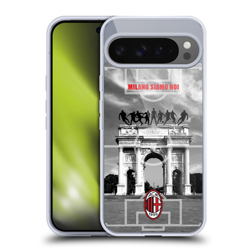AC Milan Adults Milano Siamo Noi 2 Soft Gel Case for Google Pixel 9 Pro XL