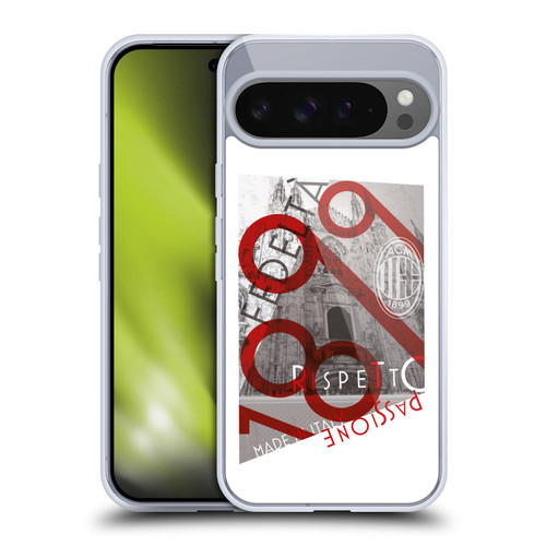 AC Milan Adults Passion Soft Gel Case for Google Pixel 9 Pro XL