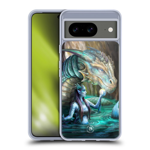 Anne Stokes Fantasy Characters Merfolk Dragon Soft Gel Case for Google Pixel 8