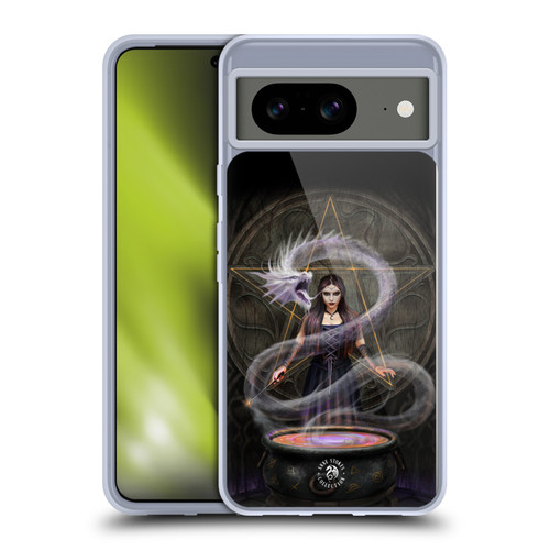 Anne Stokes Fantasy Characters The Summoning Dragon Soft Gel Case for Google Pixel 8