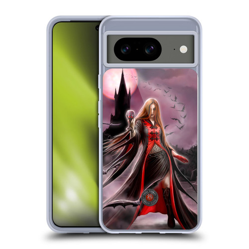 Anne Stokes Gothic Blood Moon Soft Gel Case for Google Pixel 8