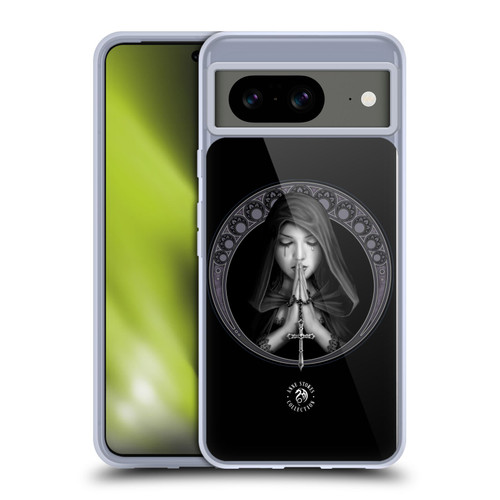Anne Stokes Gothic Dark Prayer Art Nouveau Soft Gel Case for Google Pixel 8