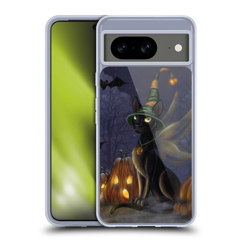 Ash Evans Black Cats The Witching Time Soft Gel Case for Google Pixel 8