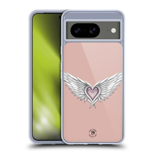 Anne Stokes Mermaid And Angels Ascendance Winged Heart Soft Gel Case for Google Pixel 8