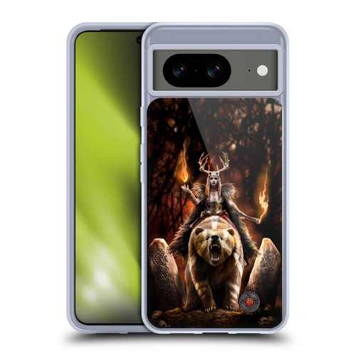 Anne Stokes Mix Fantasy Art Viking Witch Soft Gel Case for Google Pixel 8