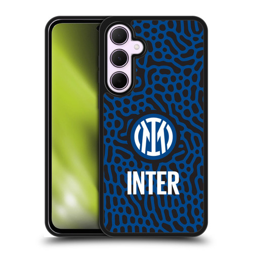 Fc Internazionale Milano Patterns Abstract 2 Gel Armour Case For Samsung Galaxy A35 5G