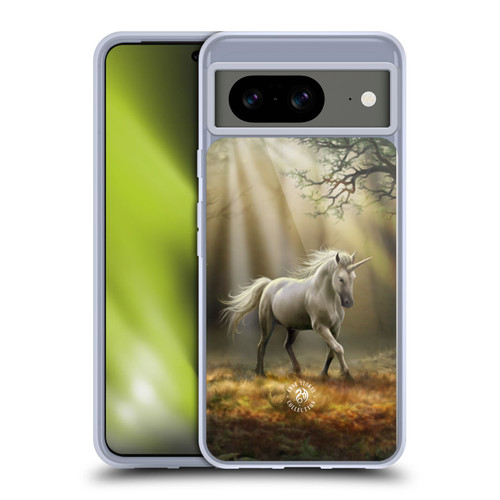 Anne Stokes Mythical Creatures Glimpse of a Unicorn Soft Gel Case for Google Pixel 8