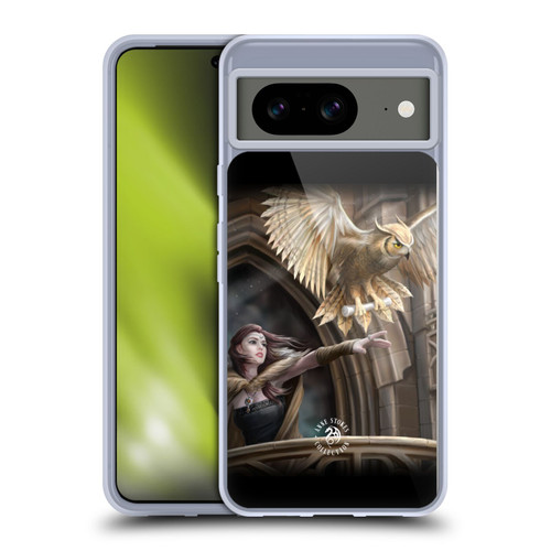 Anne Stokes Owls Messenger Soft Gel Case for Google Pixel 8